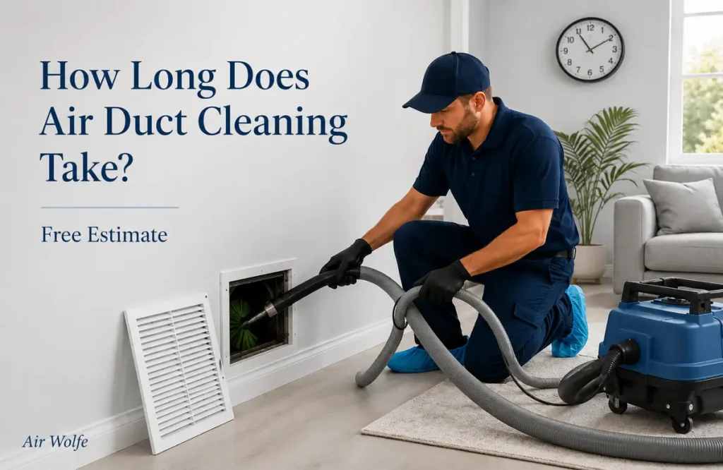 How Long Does Air Duct Cleaning Take