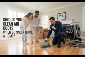 Clean Air Ducts When Buying a Home
