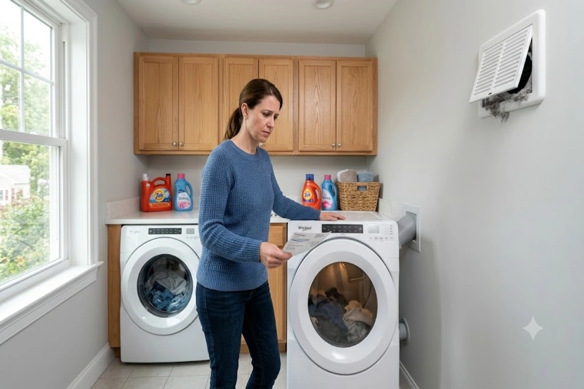 Clogged Dryer Vent