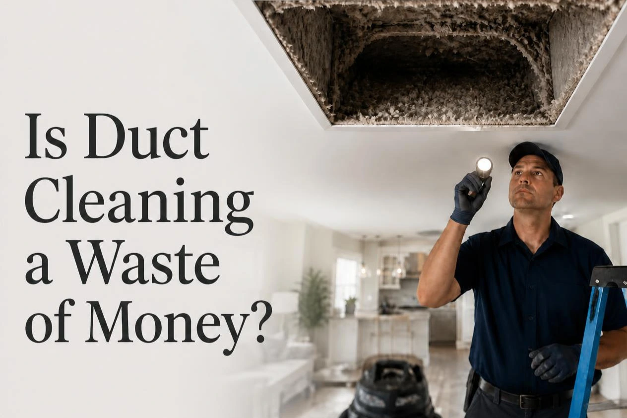 is duct cleaning a waste of money