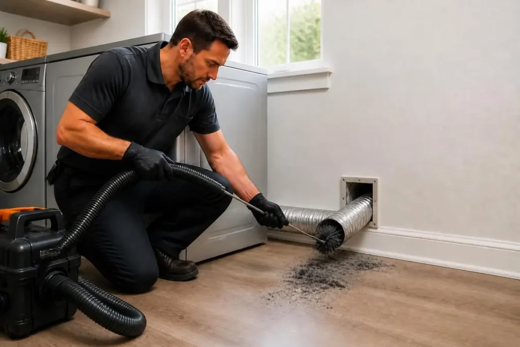 Professional Dryer Duct Cleaning