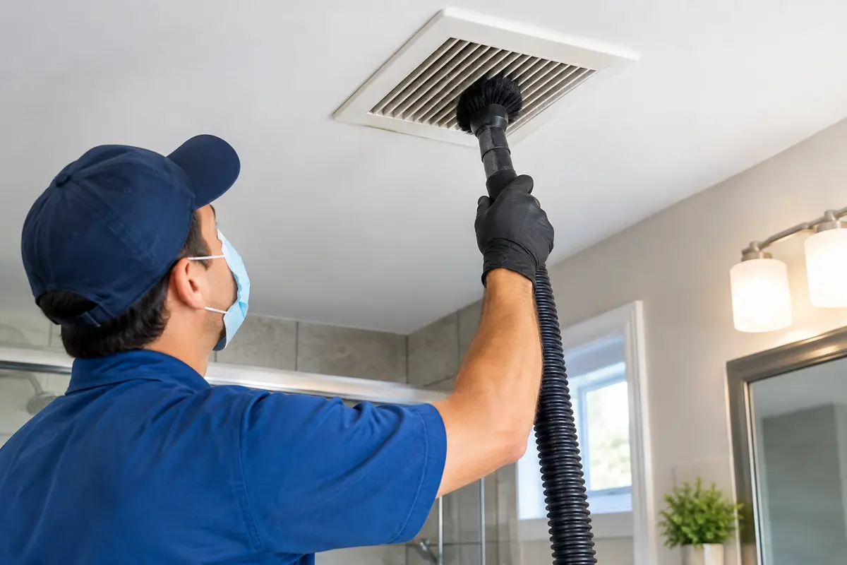 Bathroom Exhaust Vent Cleaning